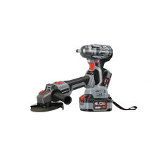 Аккумуляторный бесщеточный НАБОР 2 в 1 УШМ E0080 и гайковерт E0081 E0092