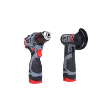 Аккумуляторный бесщеточный набор 2в1 Profipower ProfiSet 2B16 (Li-ion 2шт, 2.0Ач, З/У, в кейсе, E0210, E0245) E0229